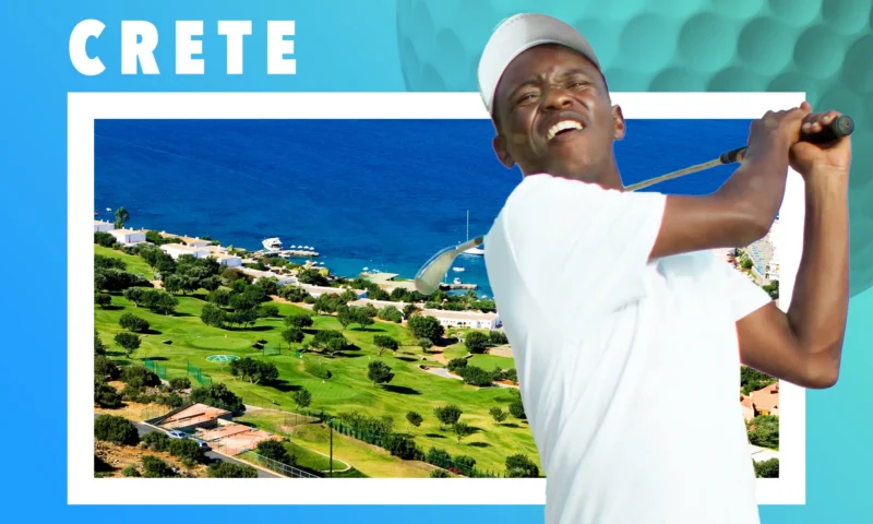 Book golf break of 7 luxurious nights at world class Mediterranean resort from only £1,360pp at Crete Golf Club Hotel