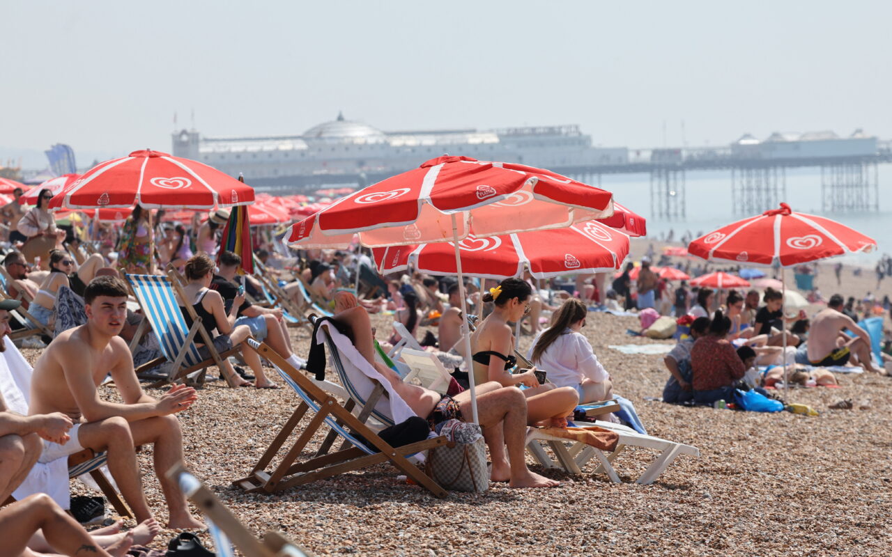 Brits bask in ANOTHER glorious day as they hit the beach & Radio 1’s Big Weekend with temps forecast to beat 30C again