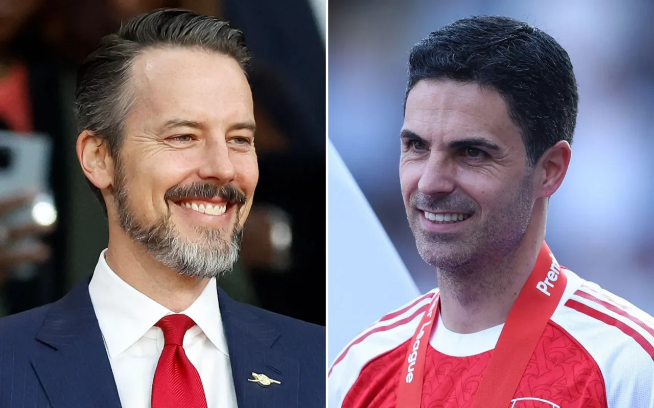 Josh Kroenke reveals Arsenal’s summer transfer plans with Arteta set to splash out on signings in three positions