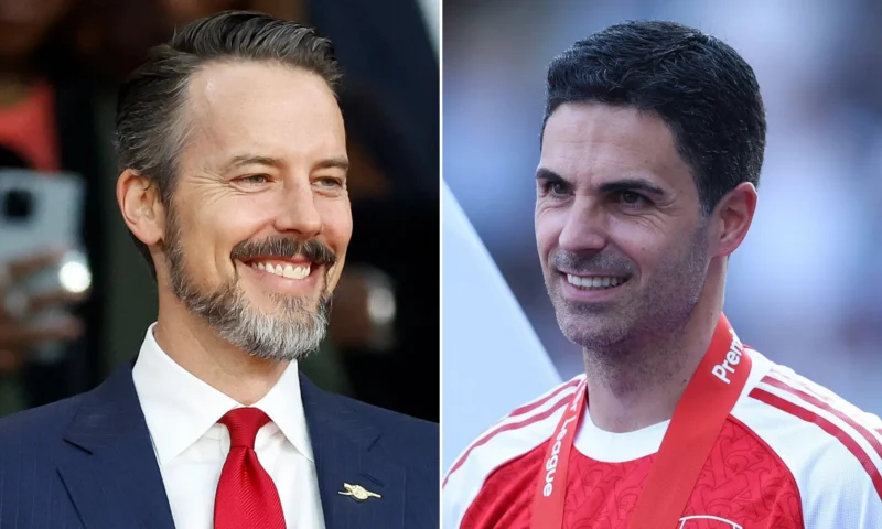 Josh Kroenke reveals Arsenal’s summer transfer plans with Arteta set to splash out on signings in three positions