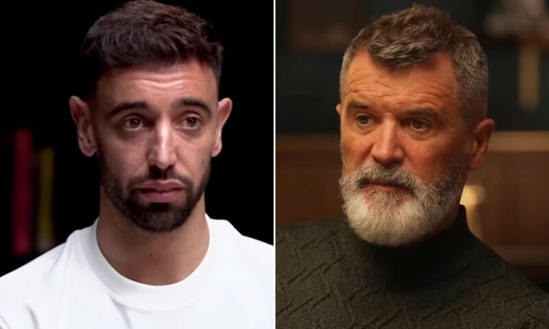 ‘Donkey thinks he’s a lion’ – Man Utd legend Roy Keane appears to ramp up Bruno Fernandes feud after ‘lies’ interview