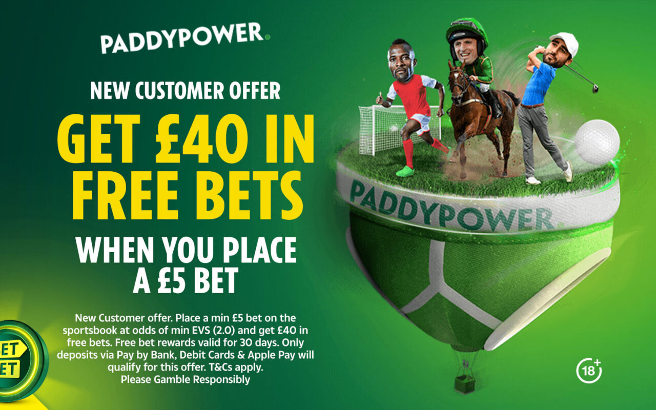 Tottenham vs Everton: Get £40 in football free bets when you bet £5 with Paddy Power
