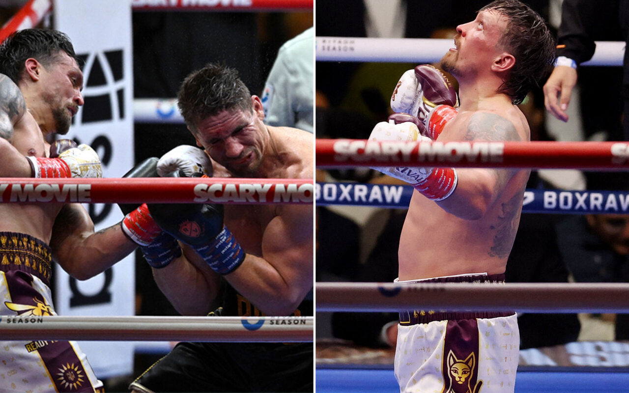 Oleksandr Usyk earns CONTROVERSIAL KO as ref jumps in early to save him from boxing upset EVER against Rico Verhoeven