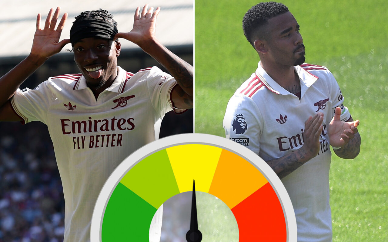 Arsenal player ratings: Noni Madueke proves Thomas Tuchel right after World Cup nod but Gabriel Jesus struggles up top