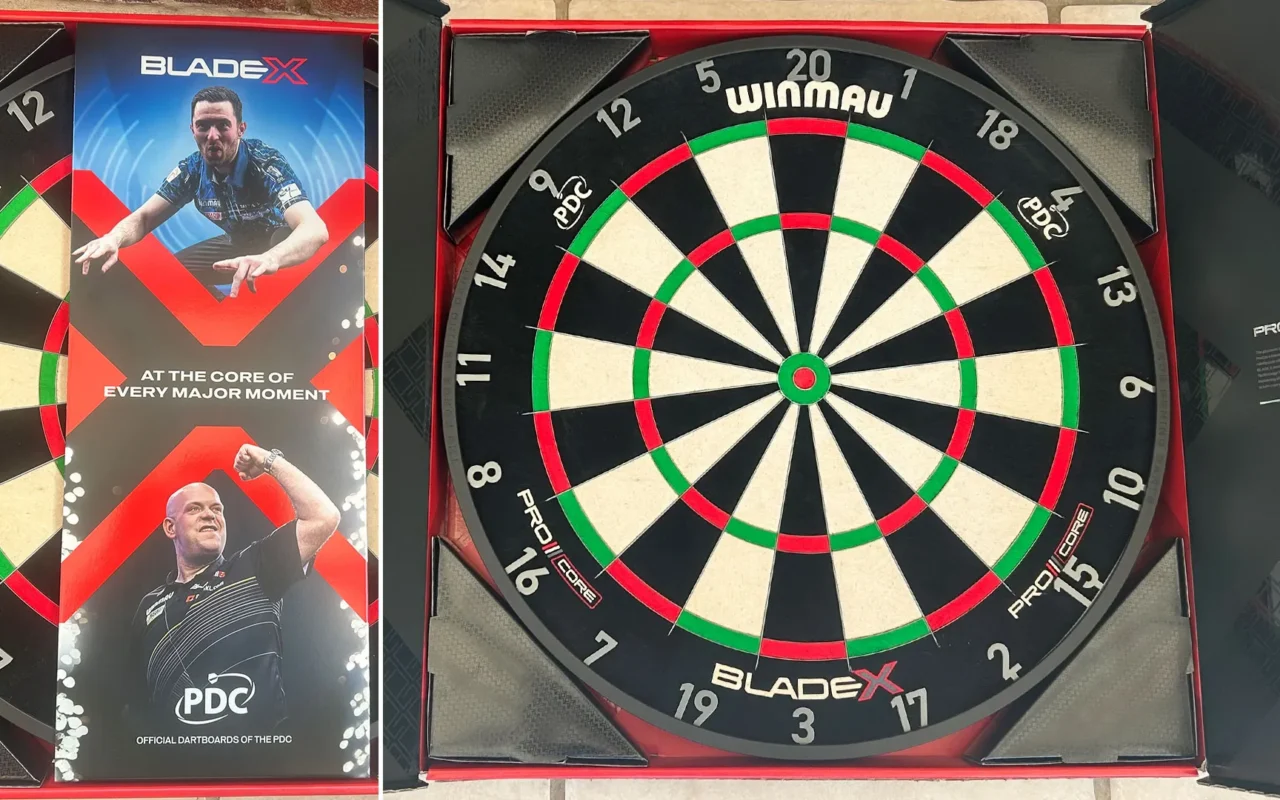 I tested premium new Winmau Blade X dartboard loved by Luke Littler and Co – now available with 20% off