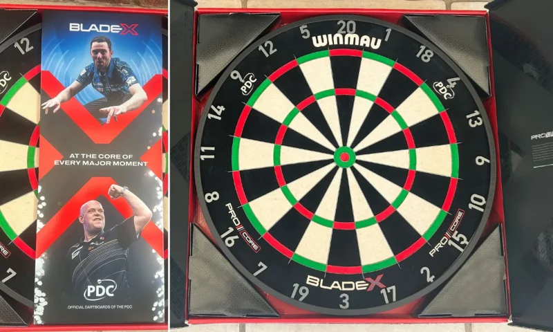 I tested premium new Winmau Blade X dartboard loved by Luke Littler and Co – now available with 20% off