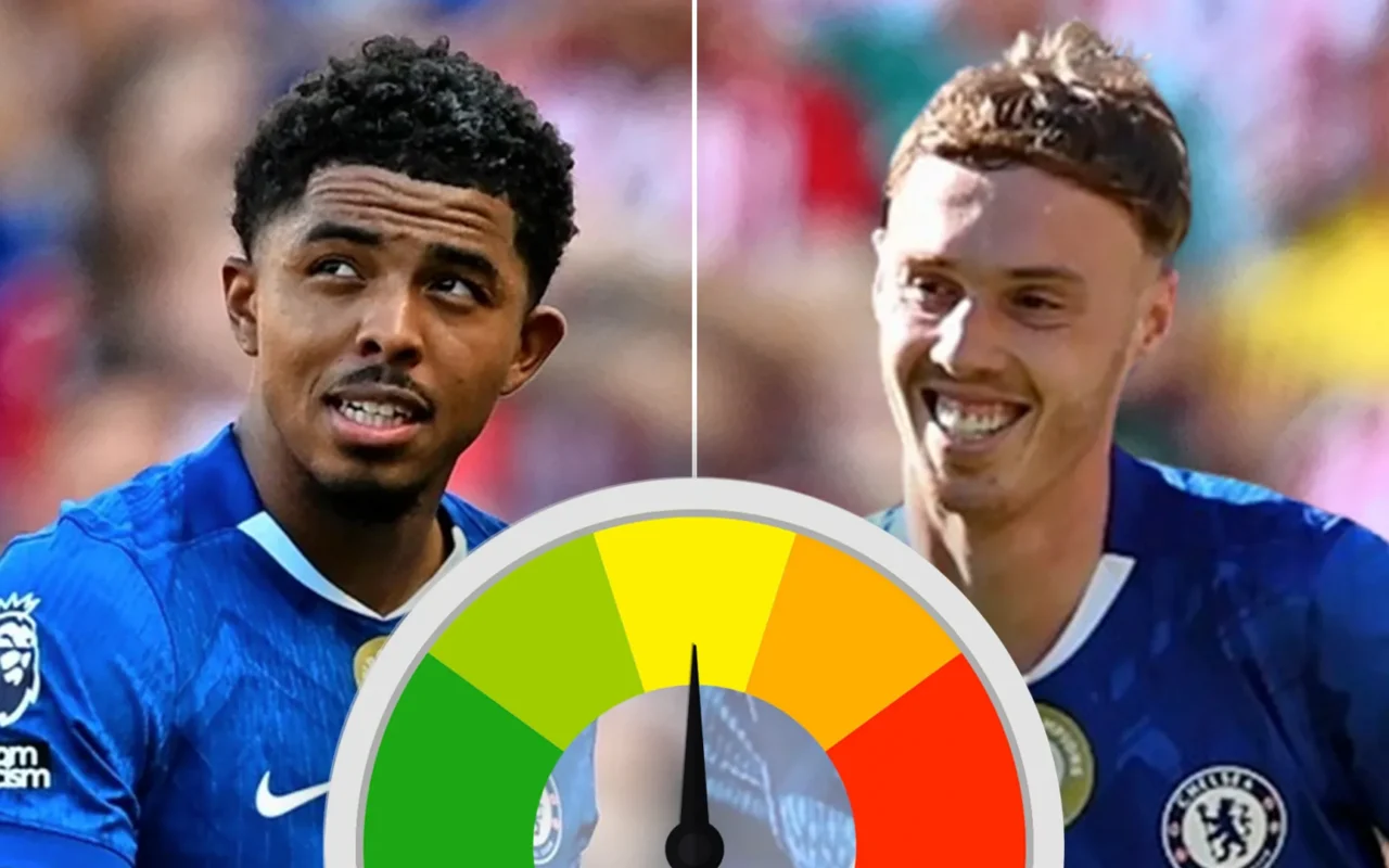 Chelsea player ratings: Shambolic Wesley Fofana hits new low with red card as Cole Palmer responds to World Cup snub