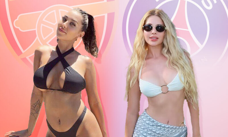 Meet the Arsenal and PSG Wags gracing Champions League final from bikini brand owner to dancer and Brazilian influencer