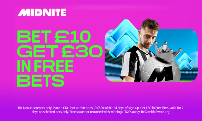 West Ham vs Leeds: Get £30 in football free bets when you join Midnite