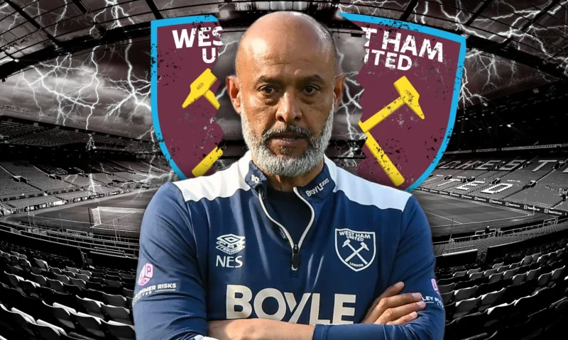 West Ham set to part company with Nuno Espirito Santo as manager misses out on huge £8m-a-year survival bonus