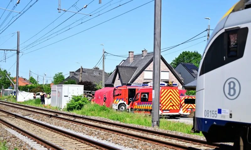 ‘Several’ dead after train crashes into special needs school bus at level crossing in Belgium