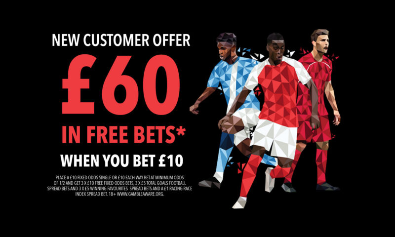 Brighton vs Man Utd: Bet £10 and get huge £60 in free bets with Spreadex