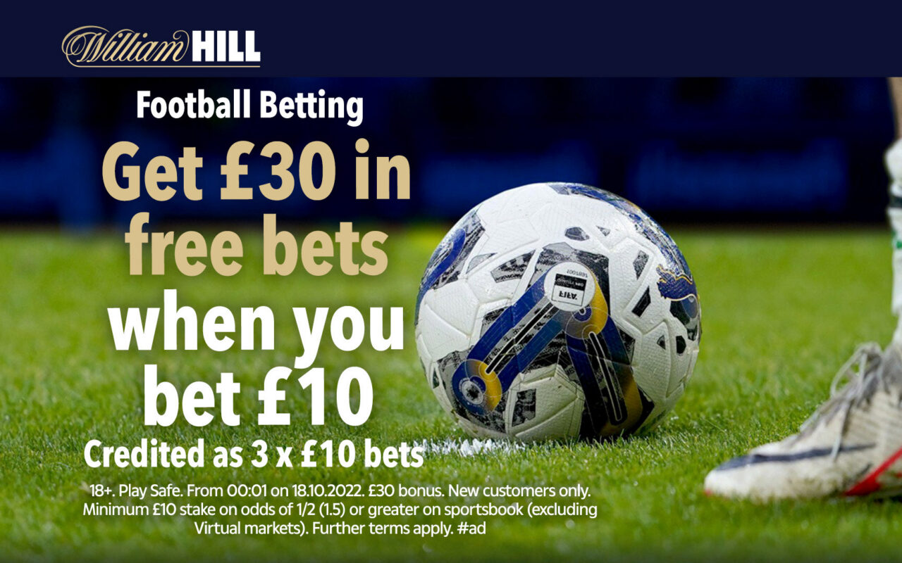 Man City vs Aston Villa: Get £30 in football free bets today with William Hill