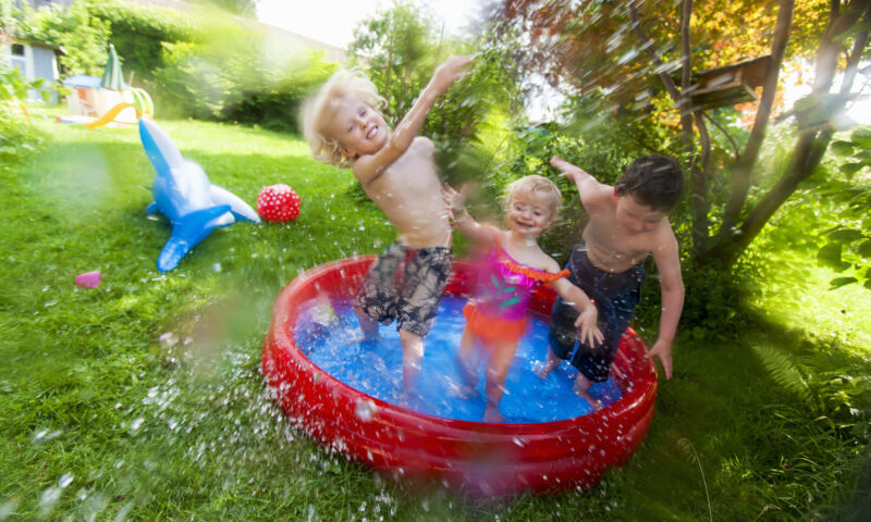 Moaning water firm bosses demand parents only half-fill paddling pools in hot weather despite reservoirs being full