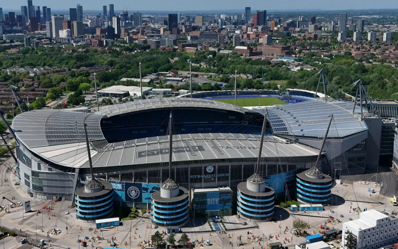 Premier League giants open stadium with new 61,000 capacity for first time as stunning stand unveiled