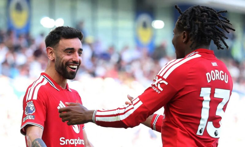 Bruno Fernandes makes history as Man Utd star bags record Premier League assist at Brighton on final day of season
