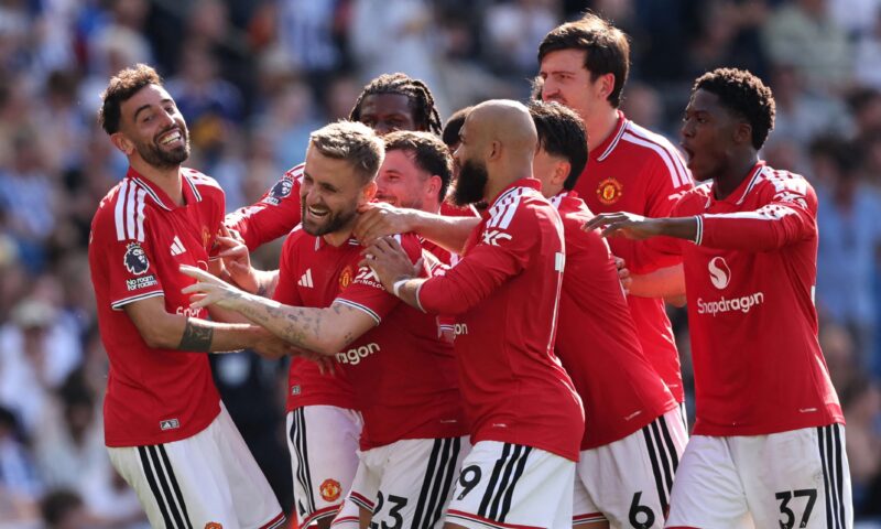 Brighton 0 Man Utd 3: Bruno Fernandes makes history with assist record as Michael Carrick’s men sign off season in style