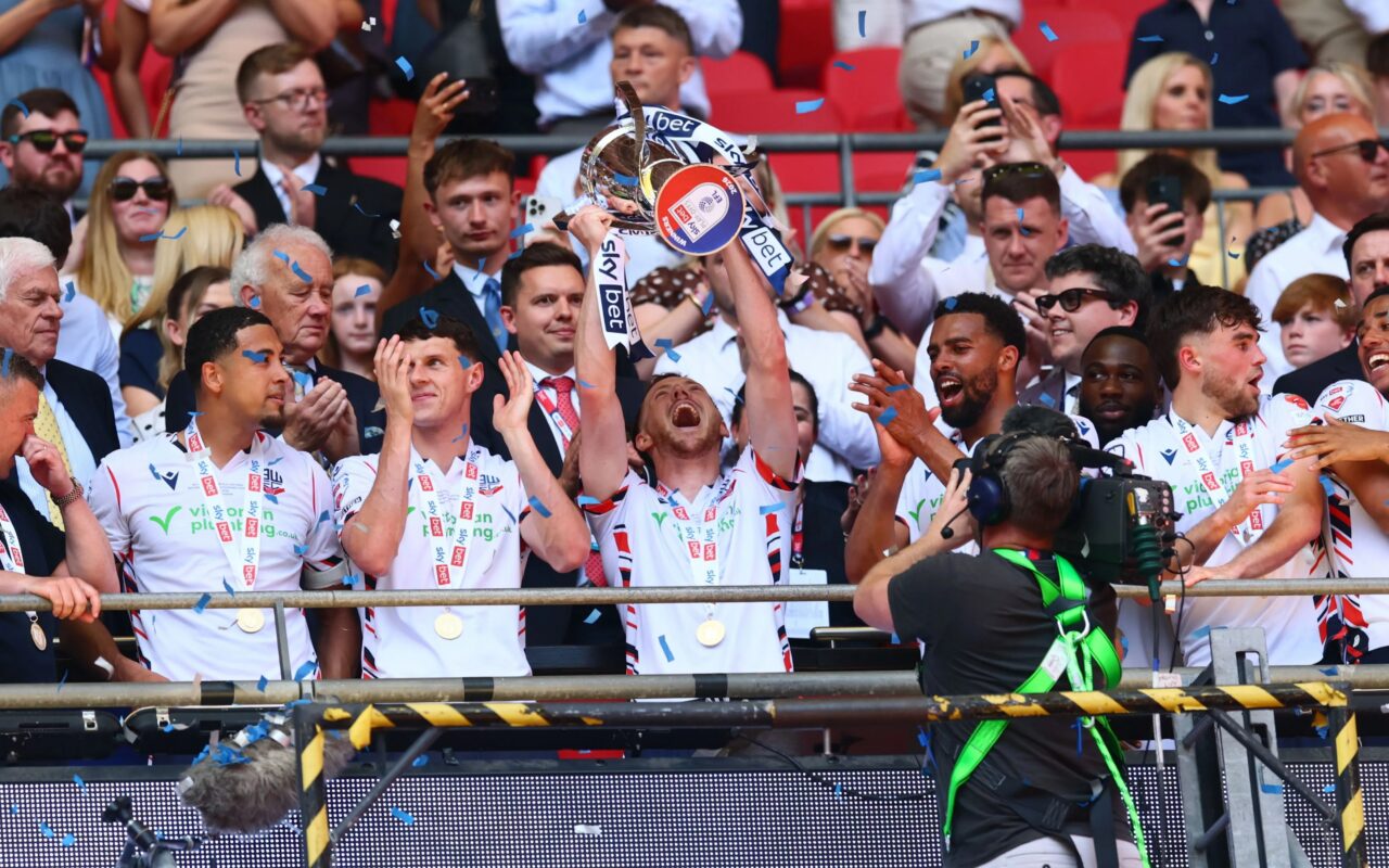 EFL play-off winning captain wakes up unemployed barely 48 hours after lifting trophy at Wembley