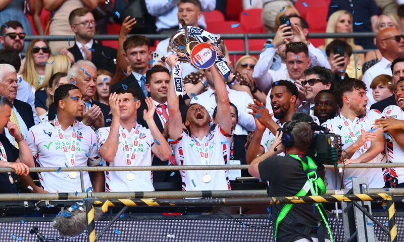 EFL play-off winning captain wakes up unemployed barely 48 hours after lifting trophy at Wembley