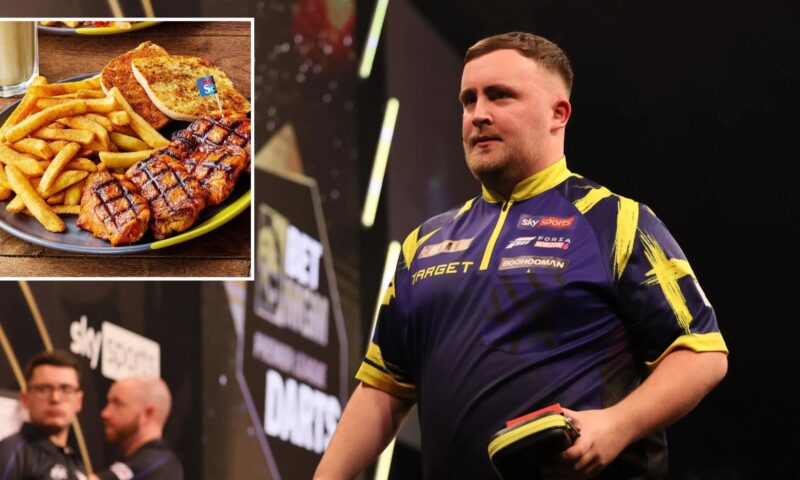 Luke Littler eyes spicy revenge mission at Premier League Darts final… after having Nando’s for breakfast