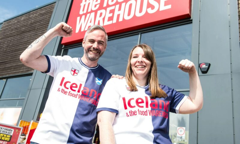 Supermarket launches horrific Scotland and England half-and-half shirt in time for World Cup 2026