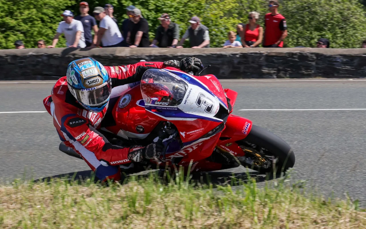 Rider and eight spectators rushed to hospital after crash at Isle of Man TT – as ‘all racing activity’ suspended’
