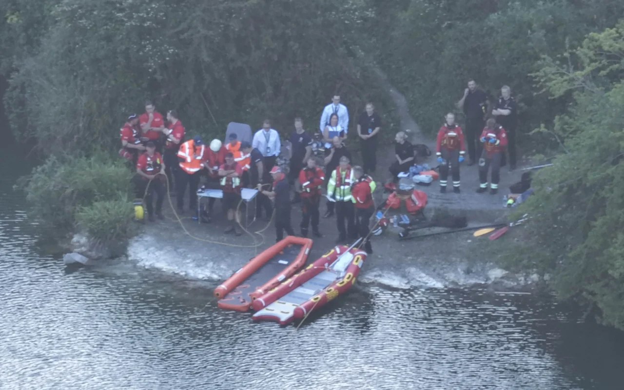 Urgent search underway as fears over person’s safety after they ‘went missing in small lake’