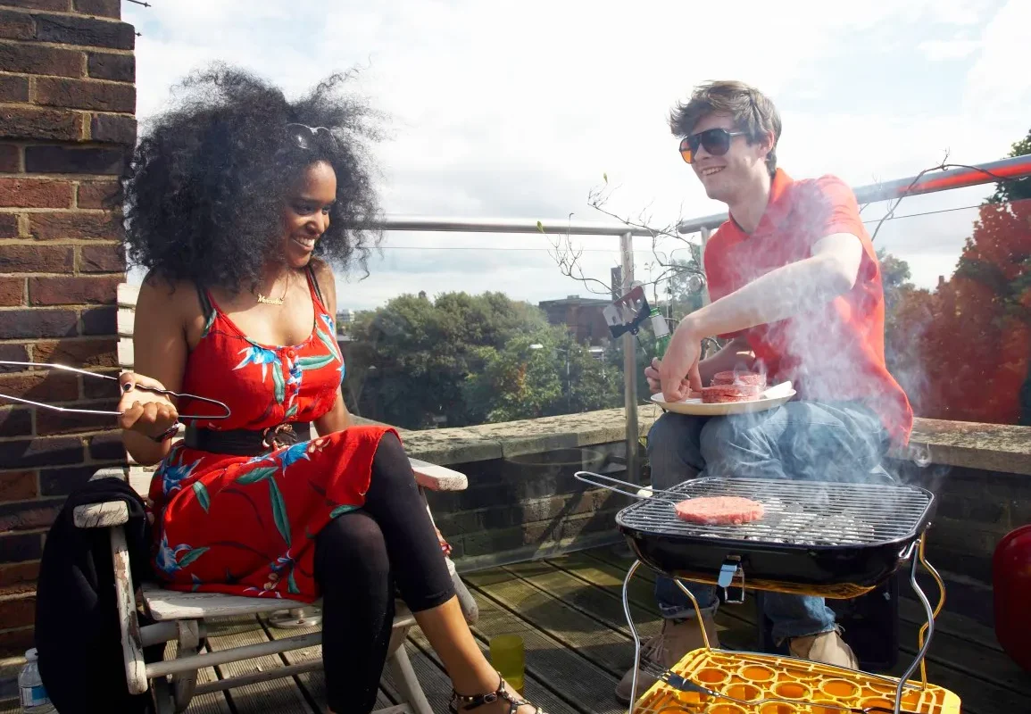 Warning to anyone with a BBQ on their balcony over tiny small print that could see you slapped with £300 fine