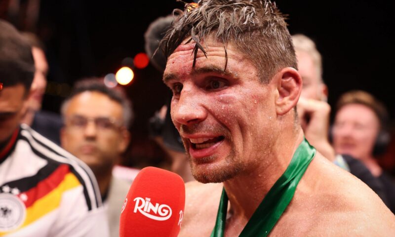 Rico Verhoeven plans to appeal controversial loss to Oleksandr Usyk as replays appear to show KO came AFTER the bell