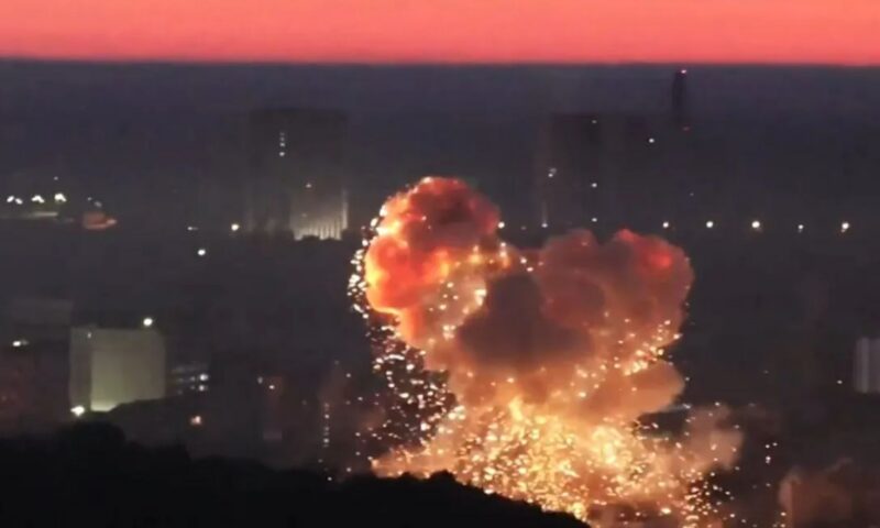 Ruthless Putin pummels Kyiv with hundreds of drones & missiles in ‘revenge’ bombardment as Nato scrambles warplanes