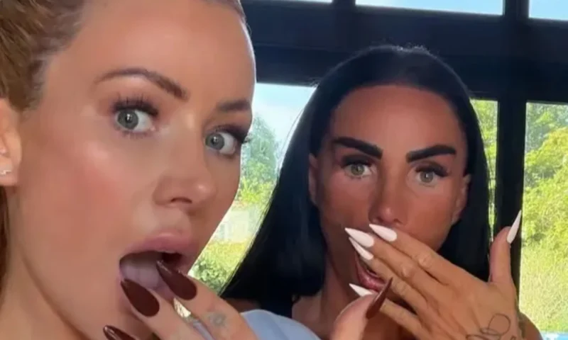 Katie Price and pal Olivia Attwood poke fun at ‘missing’ Lee Andrews after false claims he was arrested