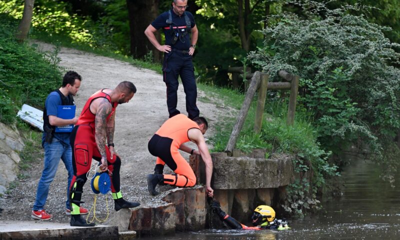 Teenager, 16, and teen girl, 15, arrested after boy, 11, found dead ‘with towel tied around his neck’ near French river
