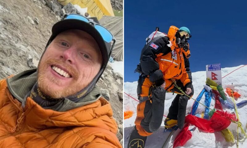 Deaf BBC presenter, 36, stranded on Mount Everest’s ‘death zone’ after losing contact with his Sherpa