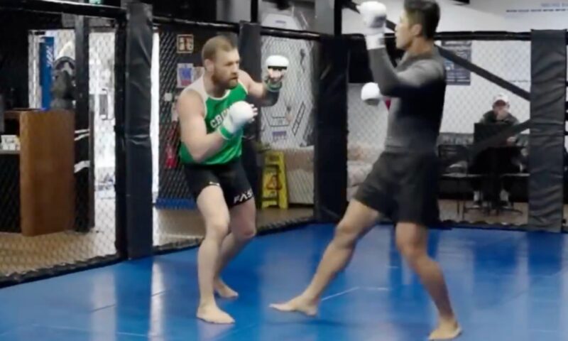 ‘Sloppy’ – Leaked Conor McGregor sparring footage for UFC 329 brutally mocked by fans ahead of Max Holloway rematch