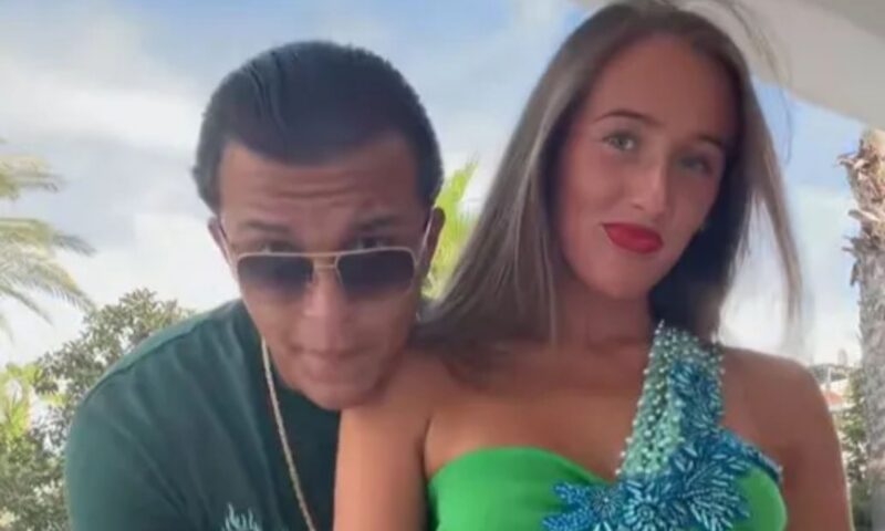 Venezuela Fury sings ‘crazy in love’ with new husband Noah on £30k honeymoon before arriving back in UK