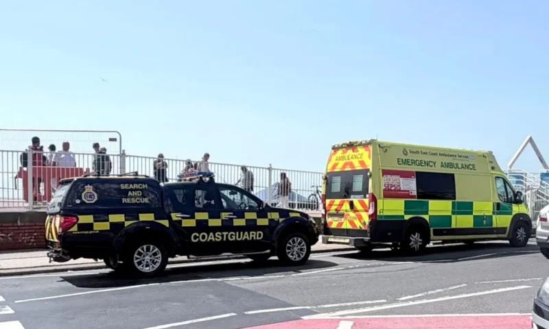 Tragedy as man dies on packed UK beach with seafront closed after ‘medical emergency’
