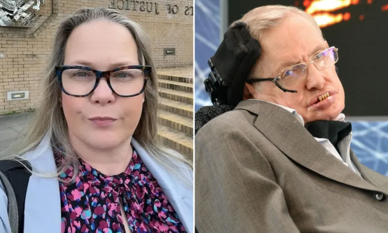 Disabled car crash victim wins £17k after colleague span round in office chair and said she felt ‘like Stephen Hawking’