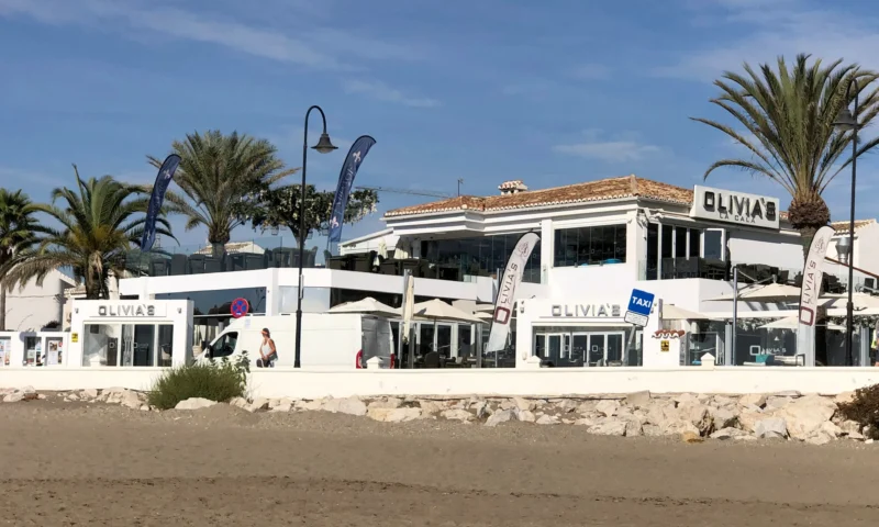 Brit fugitive at large after being accused of killing bouncer at ex-Towie star’s restaurant in Spain as cops launch hunt
