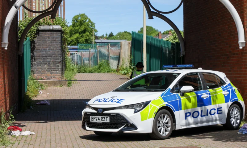 Boy, 16, slashed across face with machete by two young men who fled on moped as cops launch manhunt