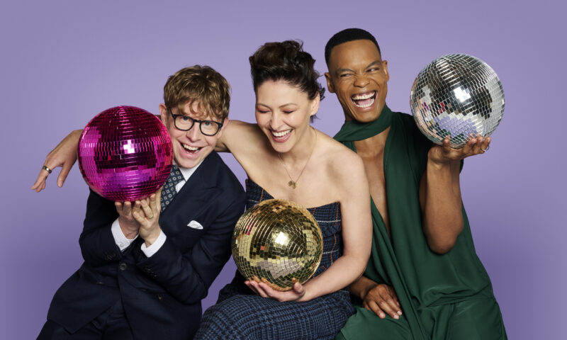 Strictly fans baffled as new host Josh Widdicombe struggles to name dances in first appearance with Emma and Johannes
