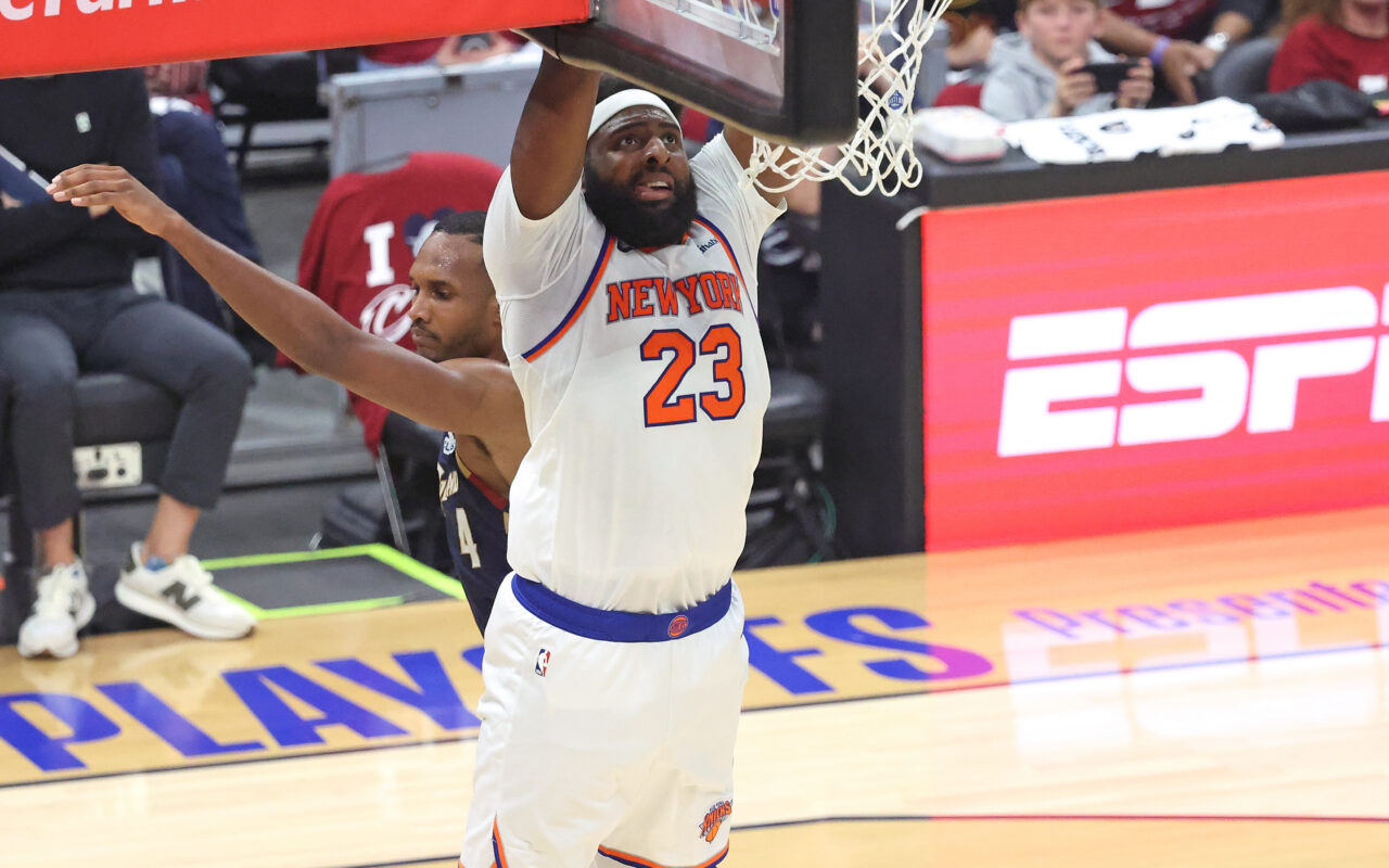 Mitchell Robinson is adding one more chapter to his storied Knicks tenure