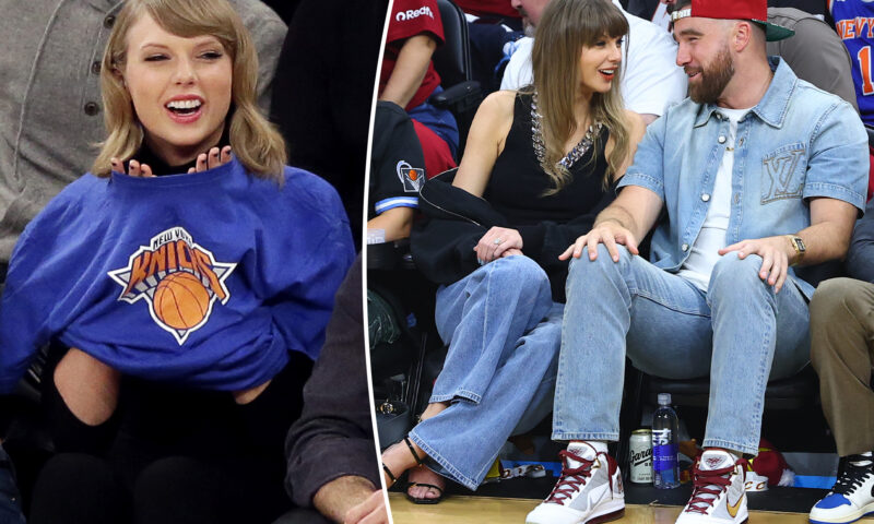Taylor Swift’s Knicks fandom resurfaces after her courtside debut with diehard Cavs fan Travis Kelce