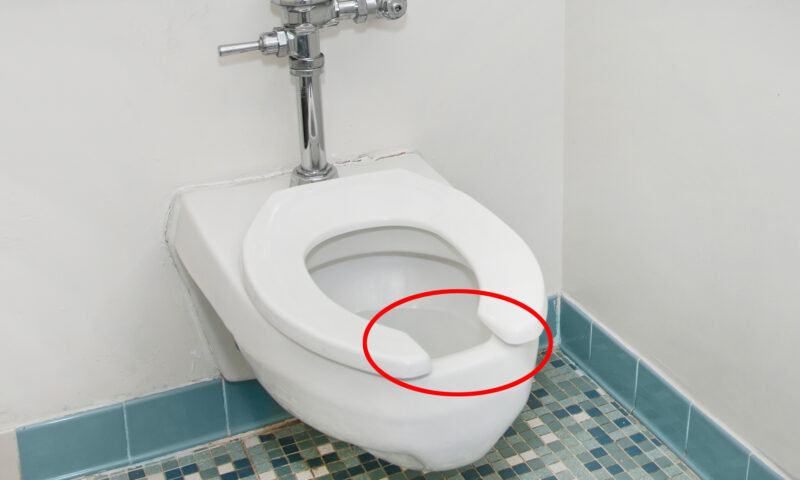 The real reason why public toilet seats have gaps in them — and it’s not as gross as you might think