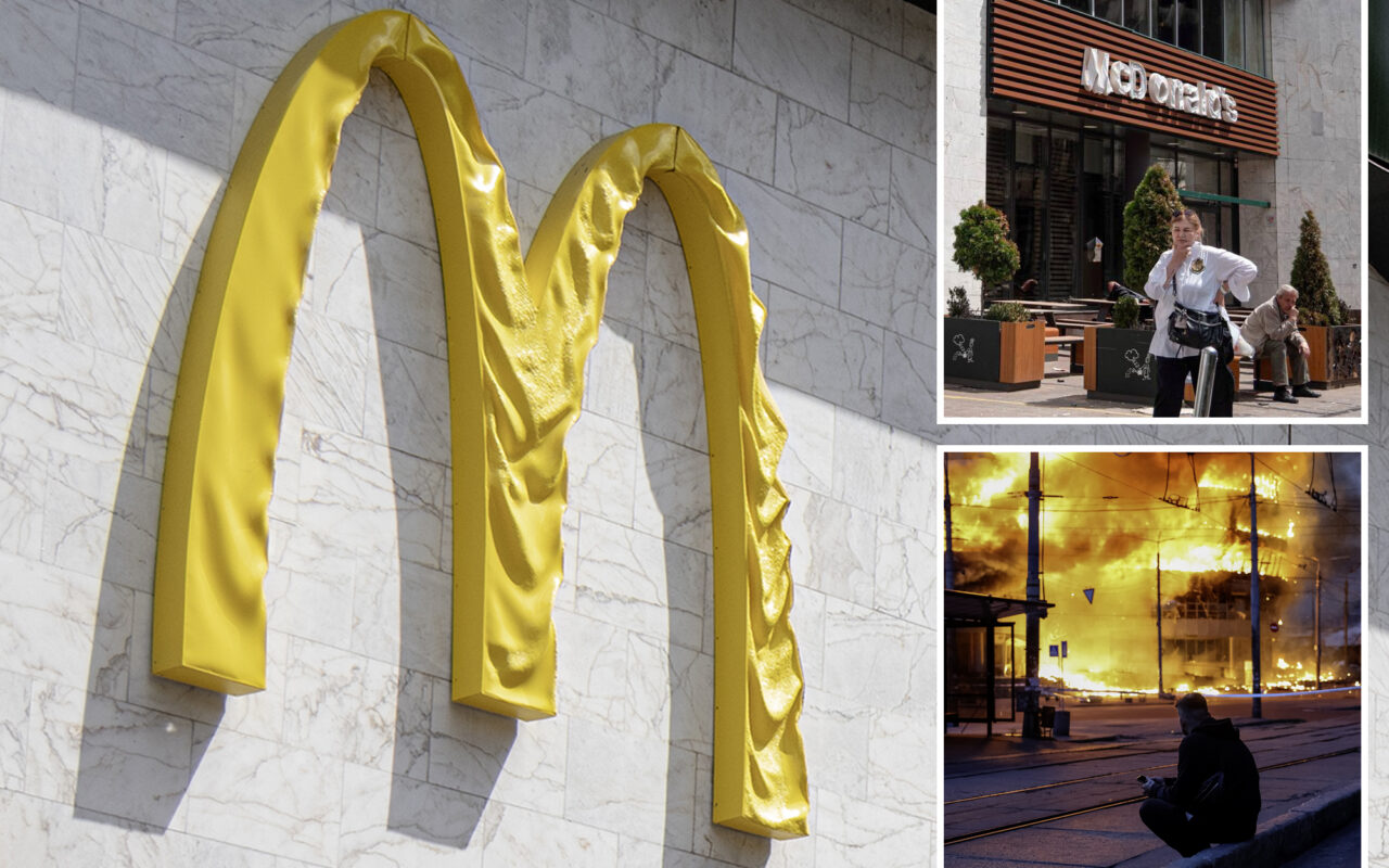 Latest Russian attack melts golden arches on Ukraine’s first McDonald’s