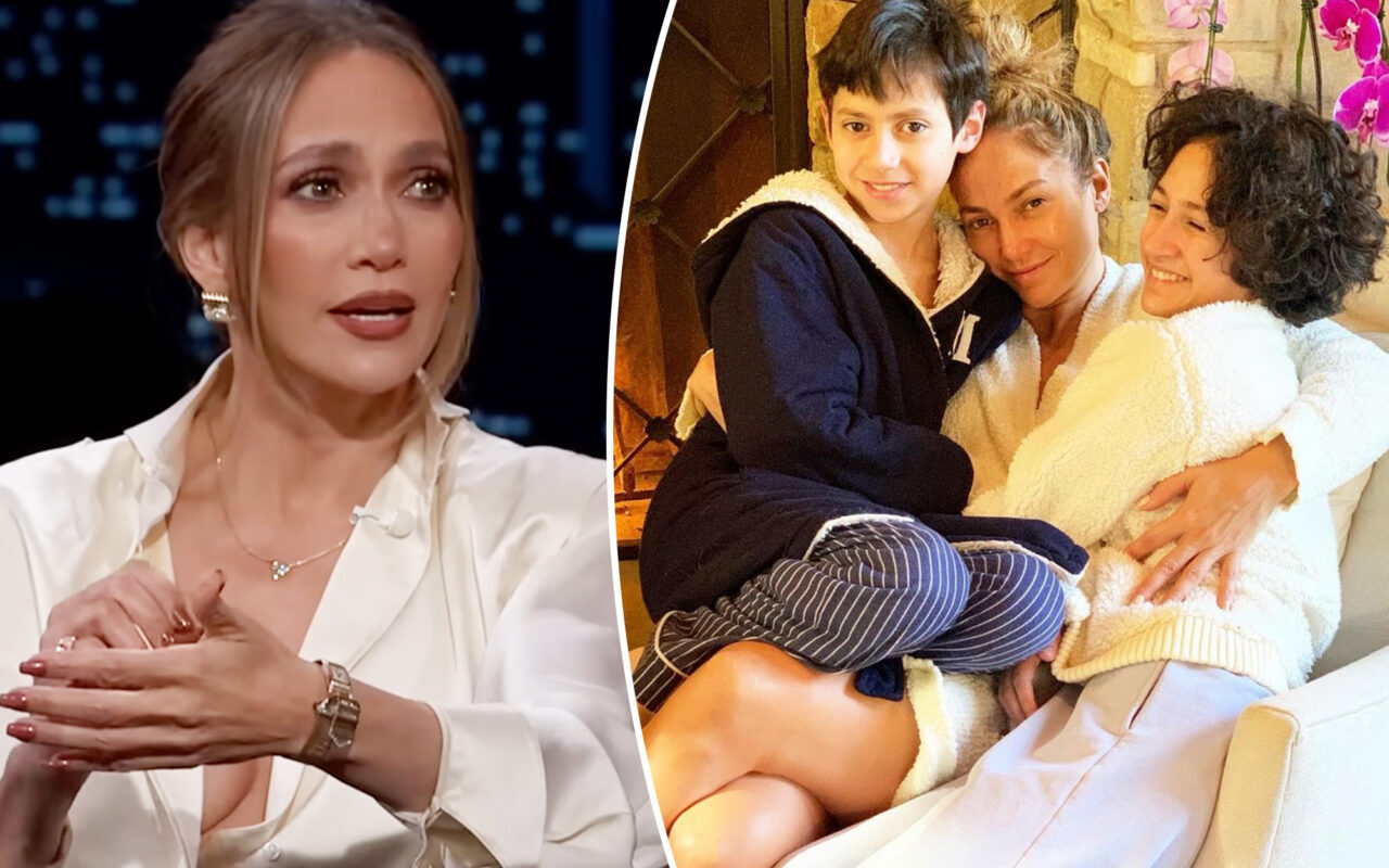 Jennifer Lopez tears up over twins graduating high school, moving out in emotional interview