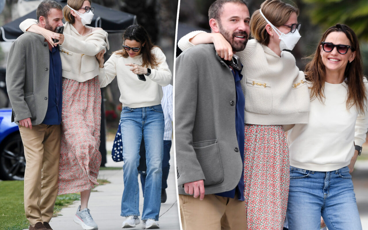 Ben Affleck and Jennifer Garner team up to take daughter Violet, 20, to urgent care