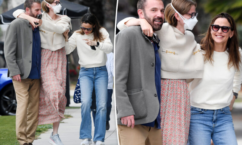 Ben Affleck and Jennifer Garner team up to take daughter Violet, 20, to urgent care