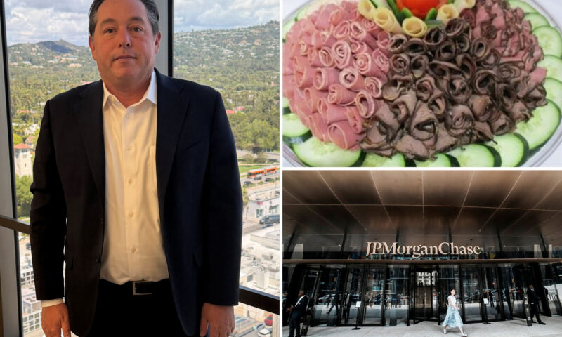 Ex-JPMorgan broker awarded $4M for his firing over $642.50 deli platter claims his ouster was ‘premeditated’: ‘Punch in the stomach’