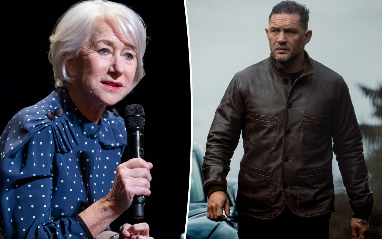 Helen Mirren breaks silence on Tom Hardy ‘MobLand’ drama amid their reported beef
