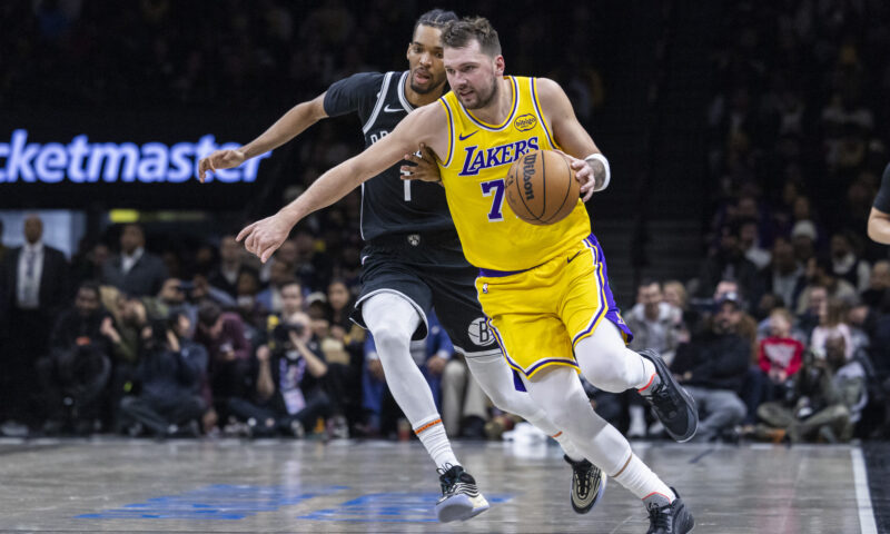 Lakers’ Luka Doncic named to All-NBA team, receiving first-team honors